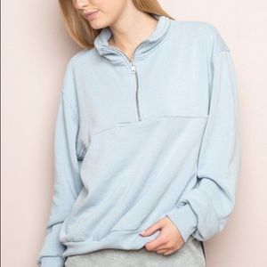brandy melville zip up